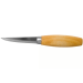 Couteau à sculpter Mora 106 106.1630 lame carbone 8,2cm manche bouleau + étui