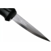 Couteau sculpture bois Mora Basic 12658 lame inox 7,5cm manche polypropylène noir + étui