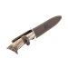 Couteau Muela Chevreuil 9220 lame en inox 22cm manche en bois de Cerf + étui en cuir