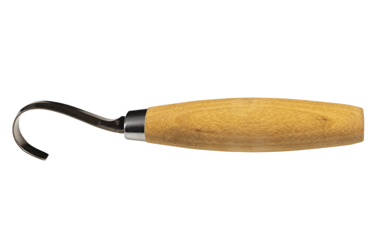 Couteau à sculpter Mora 164 droitier 13443 lame inox 5,5cm manche bouleau