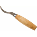 Couteau à sculpter Mora 163 double tranchant 13445 lame inox 7,4cm manche bouleau + étui