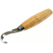 Couteau à sculpter Mora 162 double tranchant 13446 lame inox 5,5cm manche bouleau