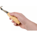 Couteau à sculpter Mora 162 double tranchant 13446 lame inox 5,5cm manche bouleau