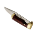 Couteau Muela 9326 pliant lame en inox 18cm manche en stamina + étui en cuir