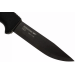 Couteau Mora Bushcraft 10791 lame noire carbone 10,9cm manche caoutchouc noir + étui