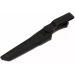 Couteau Mora Bushcraft 10791 lame noire carbone 10,9cm manche caoutchouc noir + étui