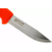 Couteau Mora Bushcraft Survival 12051 lame inox 10,9cm manche caoutchouc orange avec allume feu + étui
