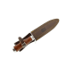 Couteau Muela Urial 9283 lame en inox 19cm manche en cocobolo + étui en cuir