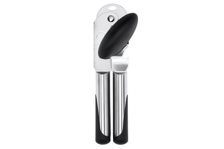 Ouvre-boîte manuel OXO Steel en acier inoxydable et santoprène