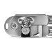 Ouvre-boîte manuel OXO Steel en acier inoxydable et santoprène