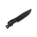 Couteau Muela Sarrio 9291 lame en inox 19cm avec manche en gomme noire + étui en cuir