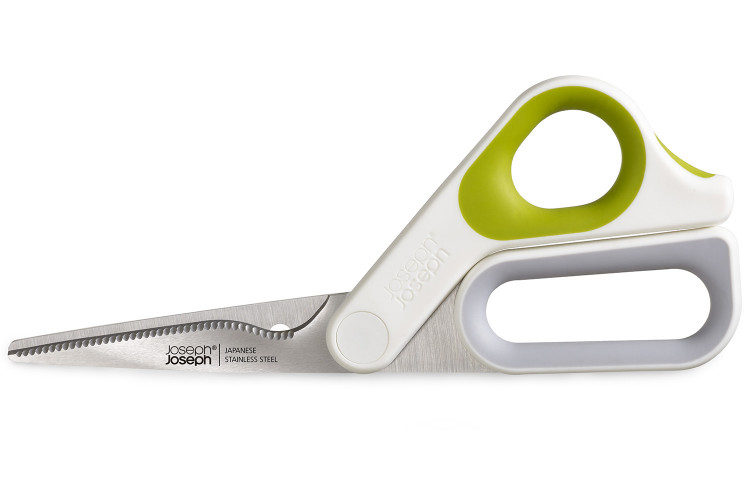 Ciseaux de cuisine multifonctions Joseph Joseph PowerGrip avec prise de pouce int&eacute;gr&eacute;e