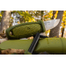 Couteau de poche Mora Eldris 12633 lame inox 5,9cm manche caoutchouc vert avec allume feu + étui