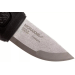 Couteau de poche Mora Eldris 12647 lame inox 5,9cm et manche en caoutchouc noir + étui