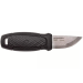 Couteau de poche Mora Eldris 12647 lame inox 5,9cm et manche en caoutchouc noir + étui