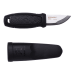 Couteau de poche Mora Eldris 12647 lame inox 5,9cm et manche en caoutchouc noir + étui
