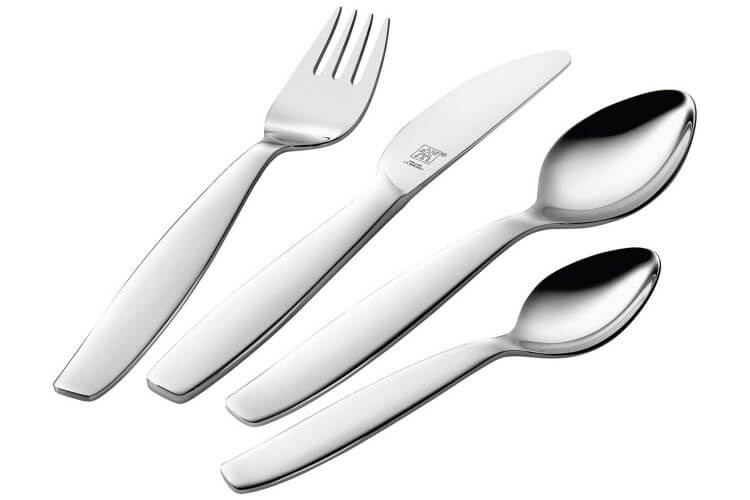 Couverts enfant 4 pièces Zwilling Pila en acier inox 18/10