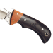 Couteau Muela Kudu 9278 série limitée lame 10cm manche en bois de granadillo et d'asteropeia + étui en cuir