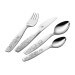 Couverts enfant 4 pièces Zwilling Jungle tout en acier inox 18/10