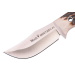 Couteau Muela Mustang 9333 lame en inox manche en bois de Cerf + étui en cuir