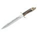 Couteau Muela Alcaraz 9214 lame en inox 26cm manche en bois de Cerf + étui en cuir