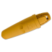 Couteau de poche Mora Eldris 12650 lame inox 5,9cm manche caoutchouc jaune + étui