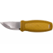Couteau de poche Mora Eldris 12650 lame inox 5,9cm manche caoutchouc jaune + étui