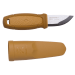 Couteau de poche Mora Eldris 12650 lame inox 5,9cm manche caoutchouc jaune + étui