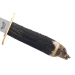 Couteau Muela Wildboar 9299 lame en inox 16cm manche en bois de Cerf + étui en cuir et coffret
