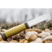 Couteau Mora 2000 10629 lame inox 10,9cm manche caoutchouc vert + étui
