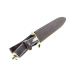 Couteau Muela Alcaraz 9255 lame en inox 26cm manche en bois de cerf + étui en cuir