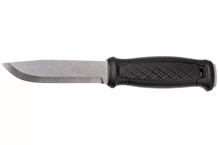 Couteau Mora Garberg Multi-Mount 12642 lame inox 10,9cm manche polyamide noir + étui