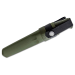 Couteau Mora Kansbol Multi-Mount 12645 lame inox 10,9cm manche caoutchouc vert + étui