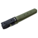 Couteau Mora Kansbol Multi-Mount 12645 lame inox 10,9cm manche caoutchouc vert + étui