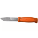 Couteau Mora Kansbol Multi-Mount 13507 lame inox 10,9cm manche caoutchouc burnt orange + étui