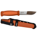 Couteau Mora Kansbol Multi-Mount 13507 lame inox 10,9cm manche caoutchouc burnt orange + étui