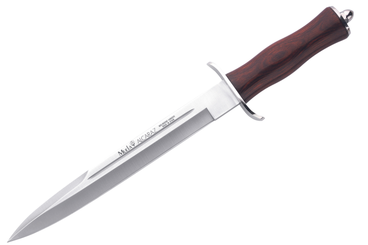 Couteau Muela Alcaraz 9252 lame en inox 26cm manche en stamina + &eacute;tui en cuir