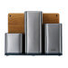 Organisateur plan de travail en inox Joseph Joseph Counterstore 100 avec planche à découper en bois