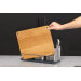 Organisateur plan de travail en inox Joseph Joseph Counterstore 100 avec planche à découper en bois