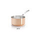 Casserole en cuivre inox De Buyer Prima Matera poignée en fonte d'inox compatible induction