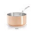 Casserole en cuivre inox De Buyer Prima Matera poignée en fonte d'inox compatible induction
