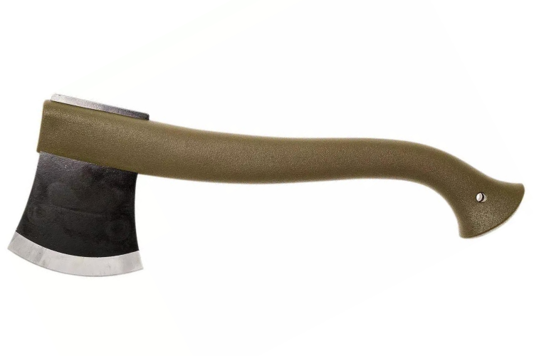 Hache Mora Lightweight Axe 1.1991 manche polypropyl&egrave;ne kaki 22cm + &eacute;tui