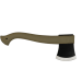 Hache Mora Lightweight Axe 1.1991 manche polypropylène kaki 22cm + étui