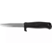 Couteau Mora Marine Rescue 11529 lame dentelée inox 9,1cm manche noir + étui