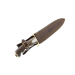 Couteau Muela Cerf 9316 lame en inox 24cm manche en bois de cerf + étui en cuir
