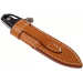 Couteau LionSteel M1.GBK lame 7,5cm manche en G10 noir + étui en cuir