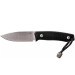 Couteau LionSteel M1.GBK lame 7,5cm manche en G10 noir + étui en cuir