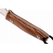 Couteau LionSteel M1.ST lame 7,5cm manche en bois de santos + étui en cuir