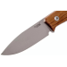 Couteau LionSteel M1.ST lame 7,5cm manche en bois de santos + étui en cuir