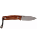 Couteau LionSteel M1.ST lame 7,5cm manche en bois de santos + étui en cuir